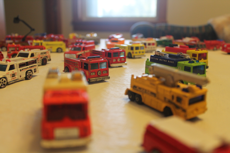 Illustration for article titled Enormous Die-cast collection - Box 1 - Fire Trucks